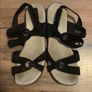 Black sandals